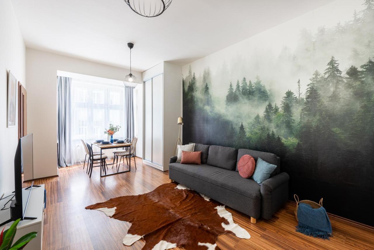 10 Min City Centre 5 People Apartment, Free Coffee 布拉格 外观 照片