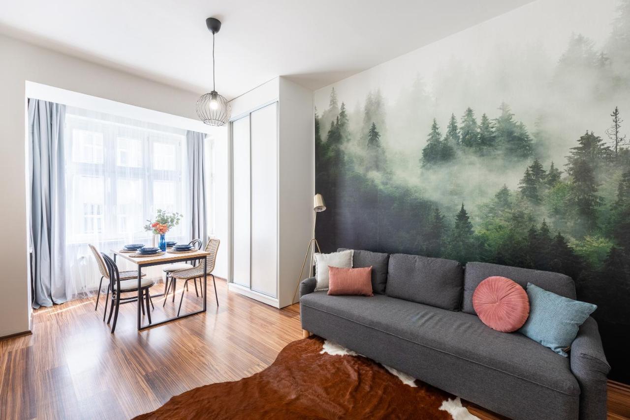 10 Min City Centre 5 People Apartment, Free Coffee 布拉格 外观 照片